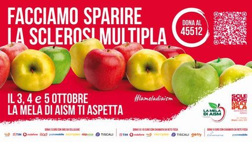 Torna "La Mela di AISM": anche Cuneo si mobilita contro la sclerosi multipla