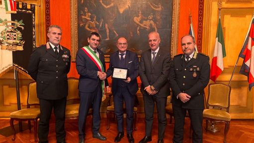 Al questore Grassi il ringraziamento della Città di Fossano