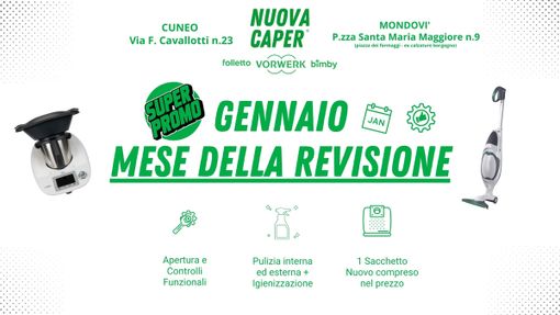 Gennaio è il mese giusto per ripartire… anche con i tuoi elettrodomestici Vorwerk Gennaio è il mese giusto per ripartire… anche con i tuoi elettrodomestici Vorwerk