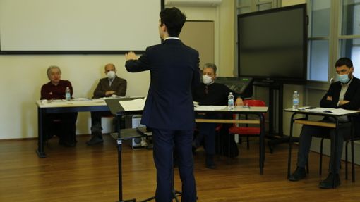 Iniziata la nuova edizione del Corso di Direzione d'orchestra con il Maestro Donato Renzetti Iniziata la nuova edizione del Corso di Direzione d'orchestra con il Maestro Donato Renzetti