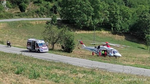 Rossana, auto esce di strada a Lemma