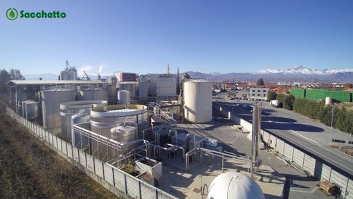 Lo stabilimento di Lagnasco della Sacchetto Spa Lo stabilimento di Lagnasco della Sacchetto Spa