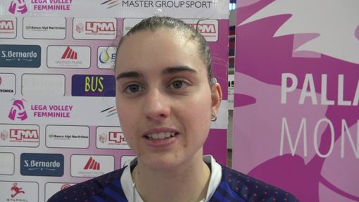 Volley: Lpm Bam Mondovì-Roma 1-3, Alessia Populini: "Abbiamo lottato contro una grande squadra" (VIDEO)