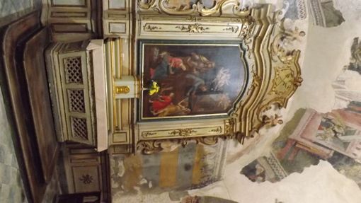 L'altare di san Giuseppe nella Chiesa di San Giovanni a Saluzzo
