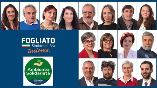 Bra, la lista civica Ambiente Solidarietà presenta i suoi componenti Bra, la lista civica Ambiente Solidarietà presenta i suoi componenti