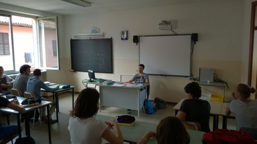 Iacopo Barison giovane scrittore fossanese al Bodoni di Saluzzo