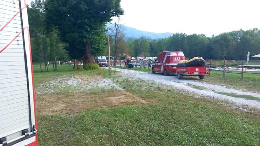 Ieri la tragedia nel laghetto dell'area verde Ieri la tragedia nel laghetto dell'area verde