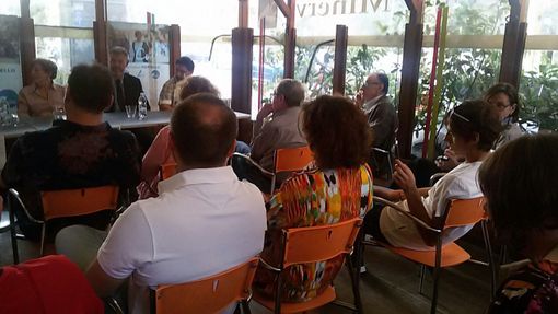 Grande riscontro di pubblico per il caffè elettorale della candidata Maria Luisa Martello