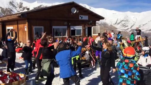 Un passato Carnevale al rifugio all'Aquila Nera