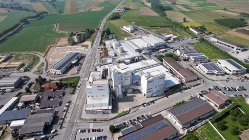 Lo stabilimento Inalpi di Moretta Lo stabilimento Inalpi di Moretta