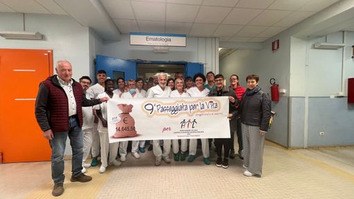 Cuneo, l'AIL dona oltre 14mila euro all'Ematologia del Santa Croce e Carle Cuneo, l'AIL dona oltre 14mila euro all'Ematologia del Santa Croce e Carle