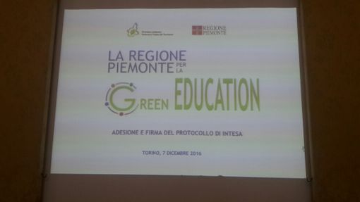 La "cultura verde" arriva nelle scuole piemontesi: firmato il protocollo d'intesa sulla green education