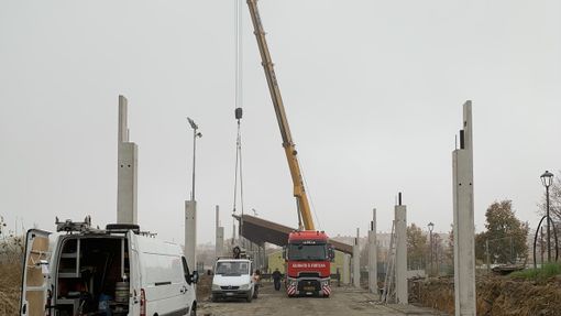 Prende forma la pista di atletica indoor nel villaggio sportivo “F.Bongioanni” (VIDEO)