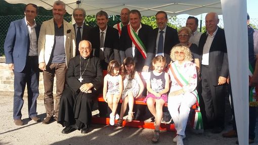 Marsaglia: inaugurata la nuova piazza "Emilia Beoletto Biglio-Maestra"