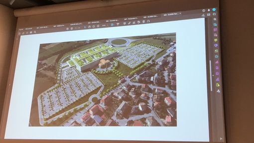 Una slide presentata alla Conferenza d'Intenti