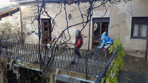 Allerta maltempo: in Val Tanaro anche i membri del Soccorso Alpino e Speleologico Piemontese