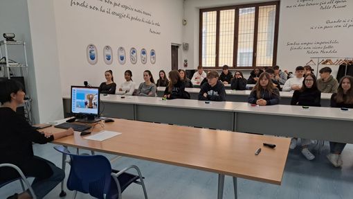 Gli studenti della 3D Afm dell’Istituto Arimondi Eula di Savigliano