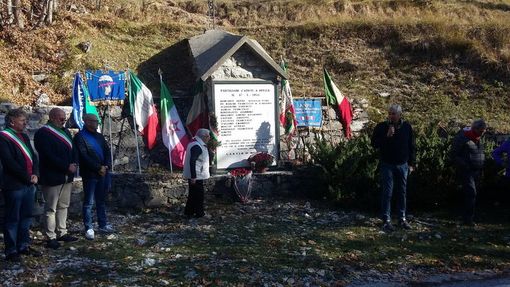 A Upega, nel weekend, il ricordo dei partigiani caduti nell'ottobre '44