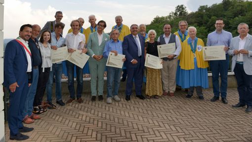 Bra, le foto di Tino Gerbaldo superstar al Premio giornalistico del Roero