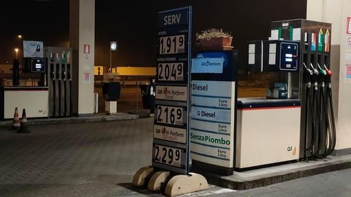 I prezzi del carburante sulla A6 negli scorsi giorni