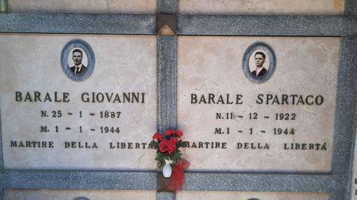 L'Anpi di Borgo e Valli ricorda Giovanni e Spartaco Barale, martiri della Libertà e della Giustizia