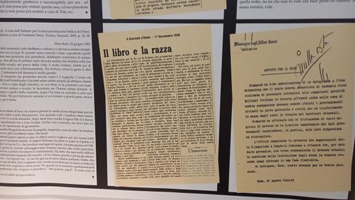 La mostra '17 novembre 1938. Lo stato italiano emana le leggi razziali' è visitabile presso la chiesa di San Paolo