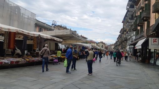 Saluzzo, mercato di mercoledì 20 maggio 2020