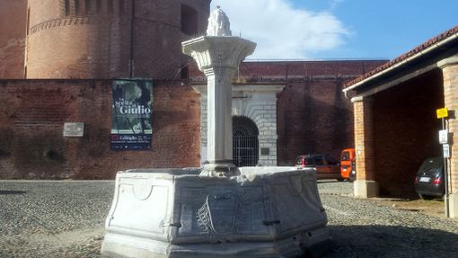 Saluzzo, la fontana della Drancia