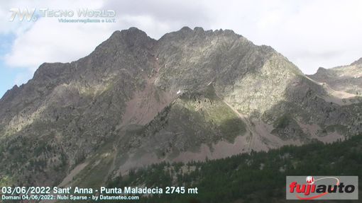 Punta Maladecia, a 2745 metri in Valle Stura