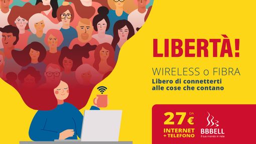 BBBELL: al via la nuova campagna pubblicitaria dedicata ai privati caratterizzata dal claim “Libertà!”