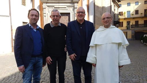 Cervere e Savigliano si stringono la mano nel segno del Beato Bartolomeo