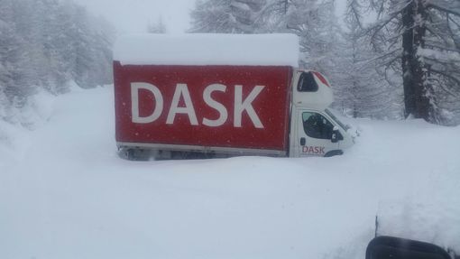 Camionista polacco resta bloccato sul Colle dell'Agnello, salvato dal Soccorso Alpino