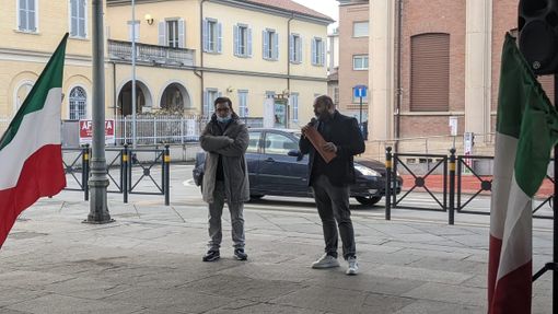 A Saluzzo larga partecipazione per la Fiaccolata del Ricordo