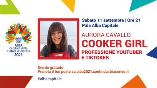 La Tiktoker “Cooker Girl” sul palco di Alba Capitale La Tiktoker “Cooker Girl” sul palco di Alba Capitale