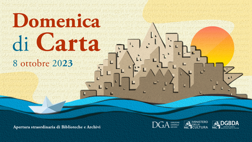 "Domenica di carta": apertura straordinaria dell'Archivio di Stato di Cuneo