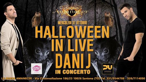 A Torino Halloween in live: concerto di Dani J A Torino Halloween in live: concerto di Dani J