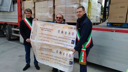 Le immagini da Arquata del Tronto e da Norcia