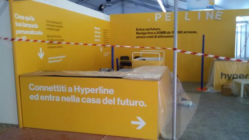 Immagine stand Isiline in ultimazione