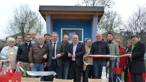 Il taglio del nastro