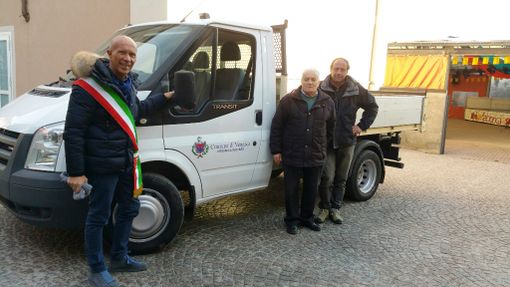 Venasca, acquistato un Ford Transit ribaltabile che verrà dato in dotazione all’Ufficio Tecnico