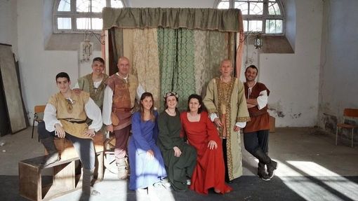 Saluzzo: Boccaccio al 3 per cento del Teatro Prosa Saluzzo, compagnia Vittorio Abbà Saluzzo: Boccaccio al 3 per cento del Teatro Prosa Saluzzo, compagnia Vittorio Abbà