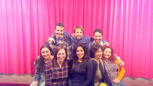 Il cast di Gente di teatro a Sarajevo