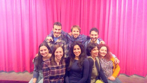 SAluzzo, Teatro del Marchesato, il cast di gente di teatro a Sarajevo SAluzzo, Teatro del Marchesato, il cast di gente di teatro a Sarajevo