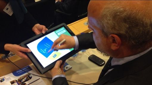 Il sindaco di Alba Maurizio Marello ha firmato il Patto dei Sindaci a Bruxelles