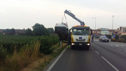 Incidente automobilistico a Mondovì