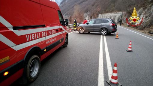 Incidente in frazione Trappa di Garessio: un'auto coinvolta nessun ferito