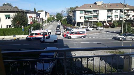 L'investimento di un ciclista ieri in corso Francia L'investimento di un ciclista ieri in corso Francia