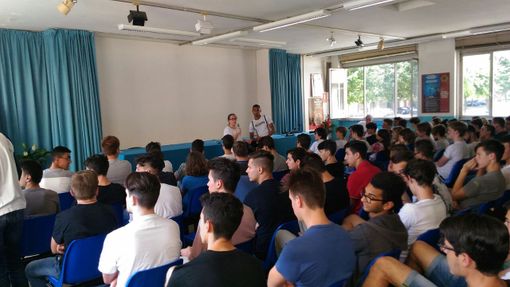 La "Banda Biscotti" all'Itis di Cuneo