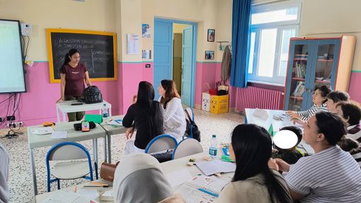 Bra, terminato con successo il corso di italiano per mamme straniere alla scuola Munari
