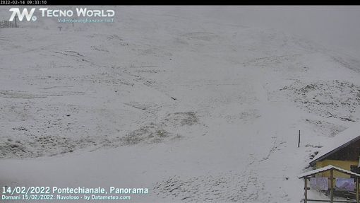 Sabato in bianco per le vallate della Granda: prime nevicate in quota